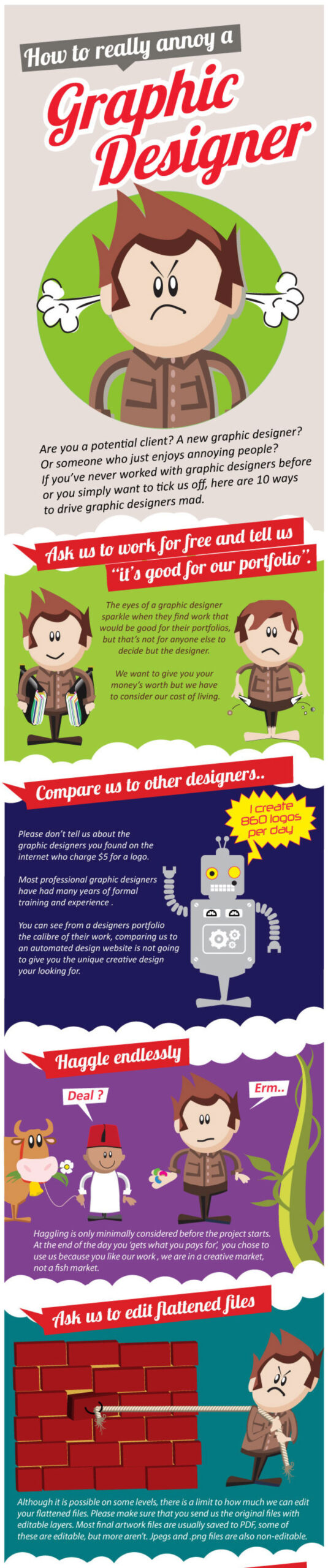 How to Annoy a Graphic Designer