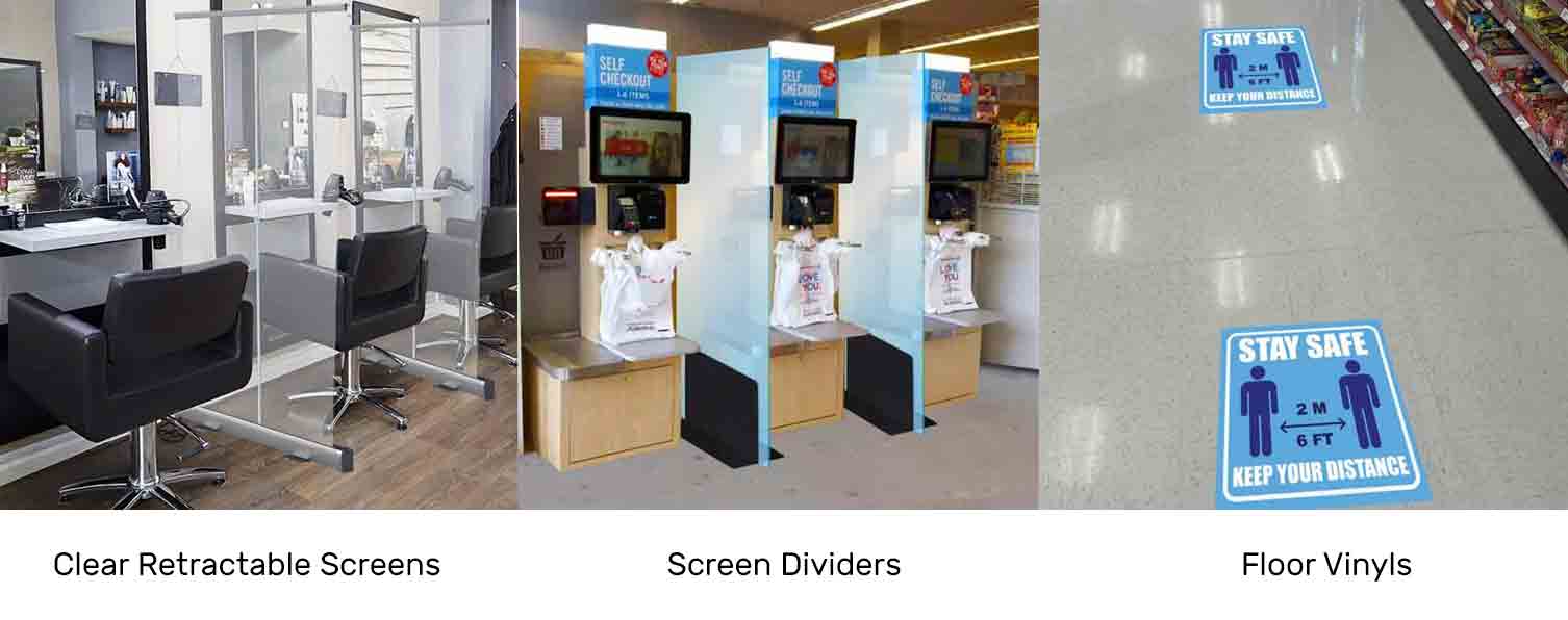 Printed Social-Distancing Products