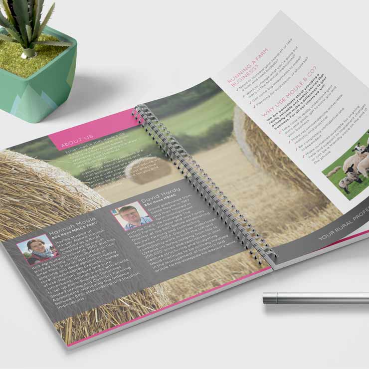 A5 Wire Bound Brochures