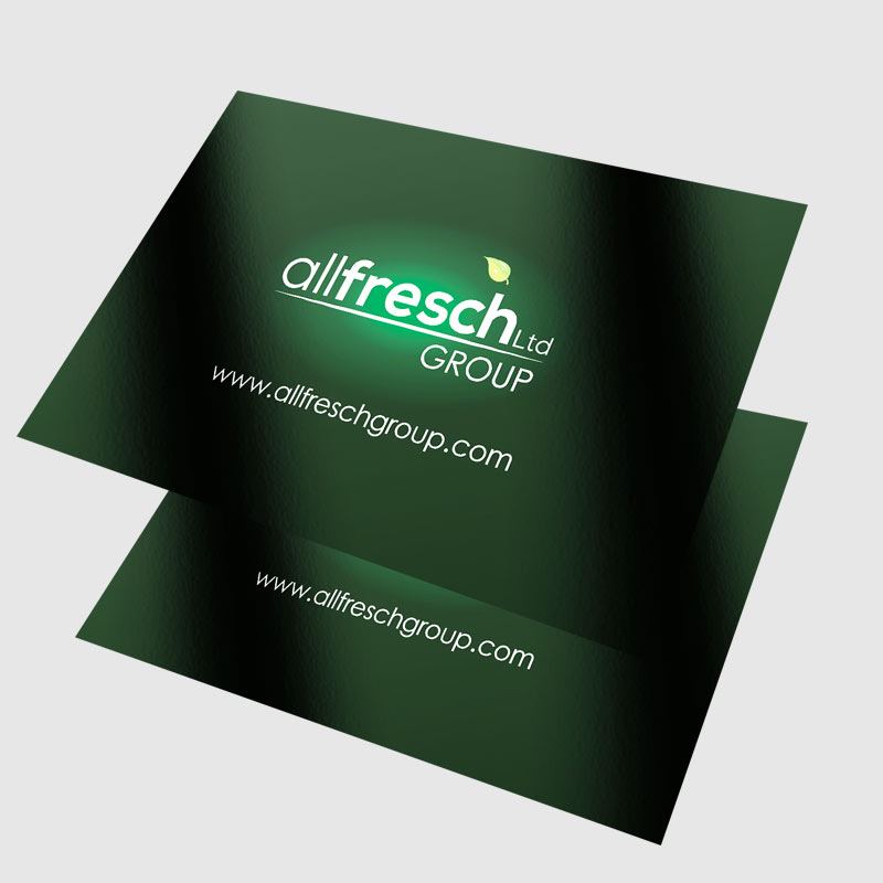 Gloss Laminated Business Cards