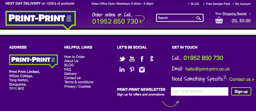 telephone number
